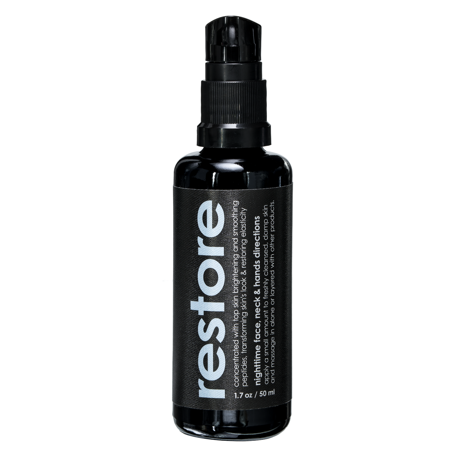 Bottle of Restore Nighttime Treatment Serum by Your Best Face