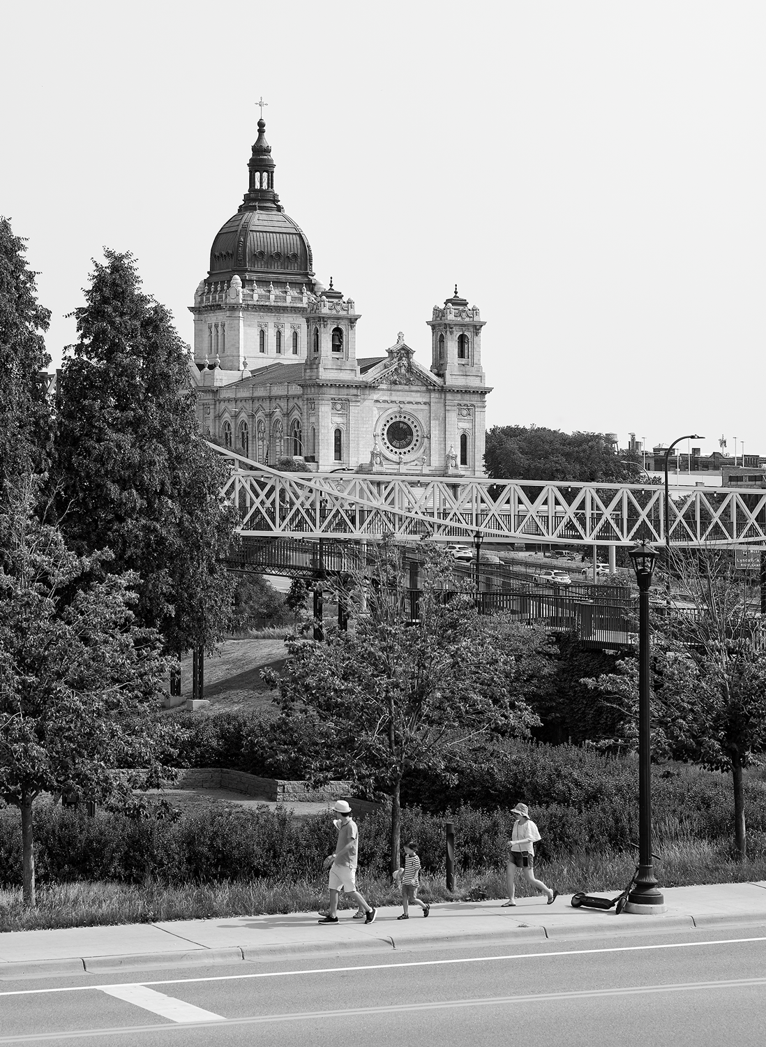 Basilica Overlooking<br>5x7 Pack of 10 Folded Cards with White Envelopes