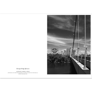 Hennepin Bridge Afternoon<br>5x7 Pack of 10 Folded Cards with White Envelopes